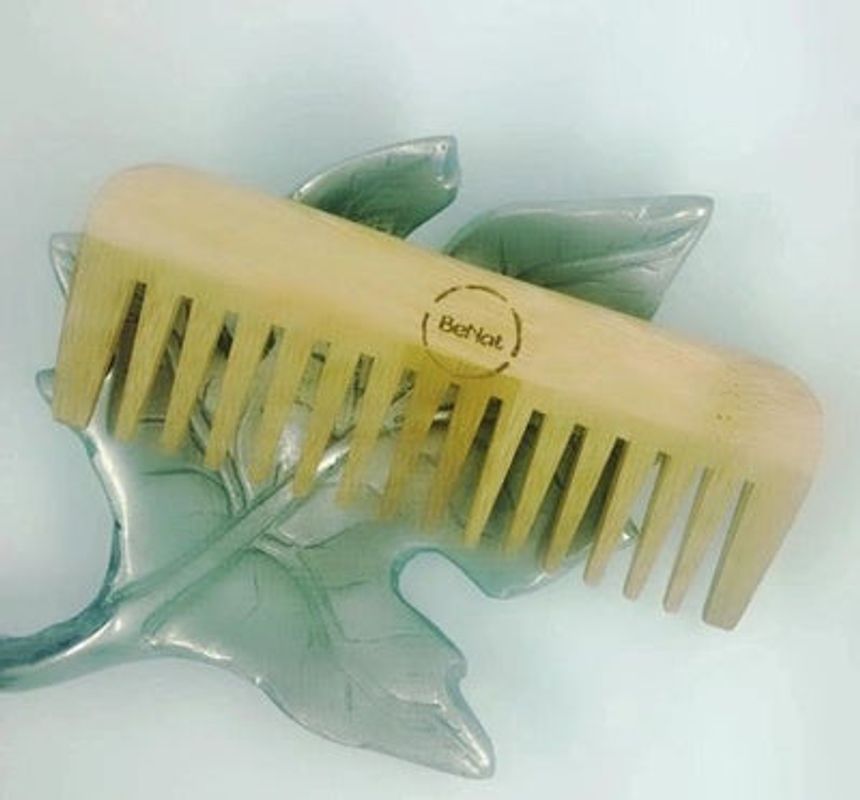 All - Natural Bamboo Hair Comb - Canyon Pet Supplies'
