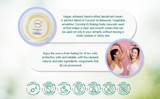 Vegan Deodorant Cream - Canyon Pet Supplies'